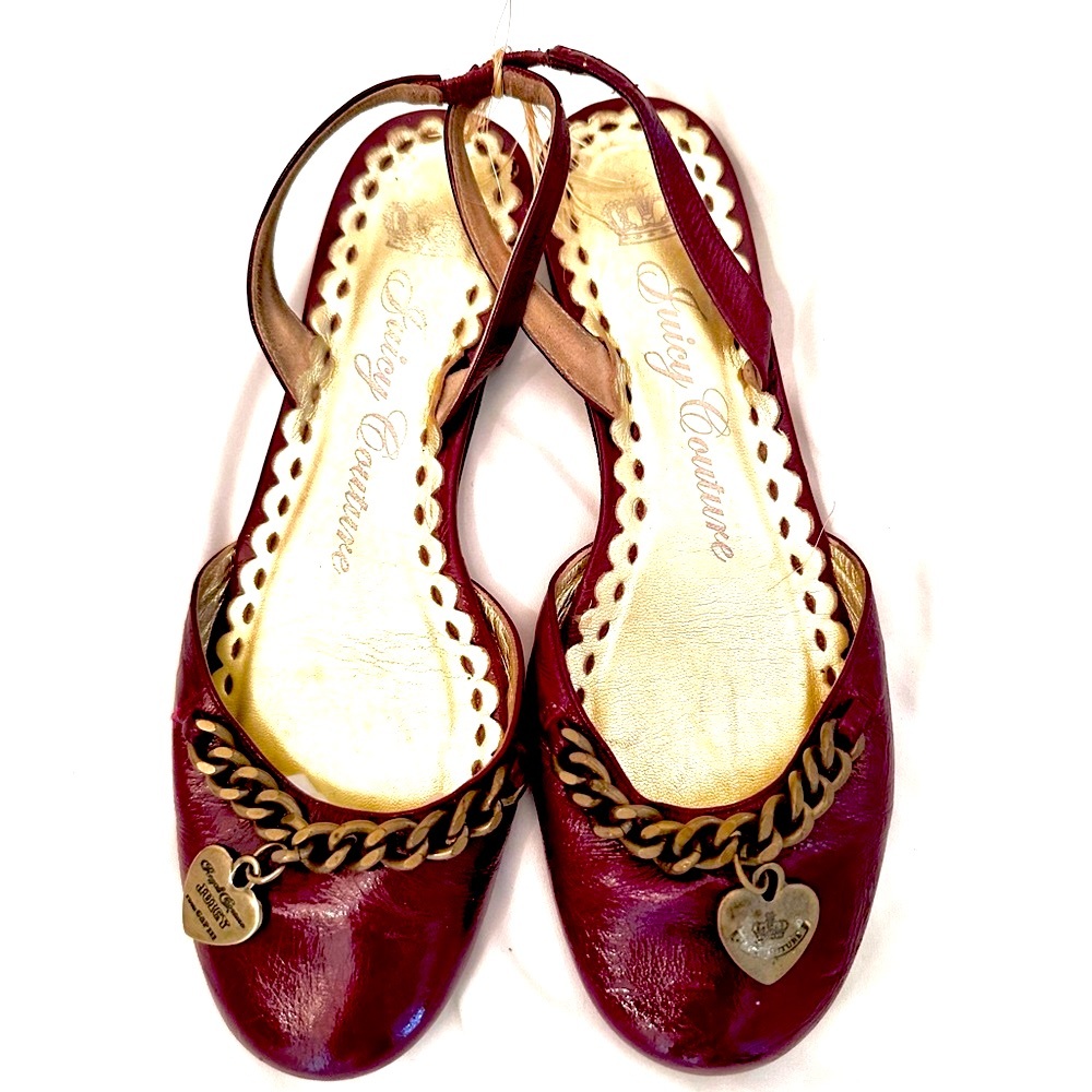 Juicy Couture Women's Purple Slingback Shoes